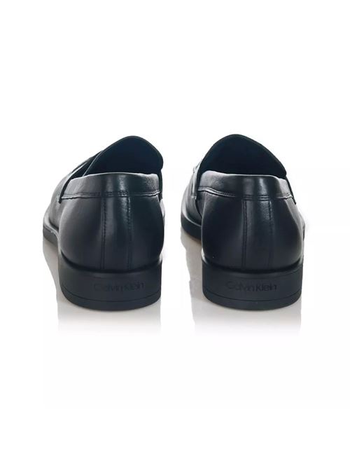 CALVIN KLEIN Leather moccasin CALVIN KLEIN | HM0HM01223BEH